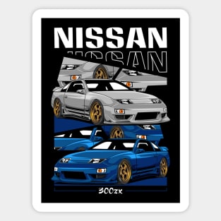 Nissan 300ZX JDM Car Magnet